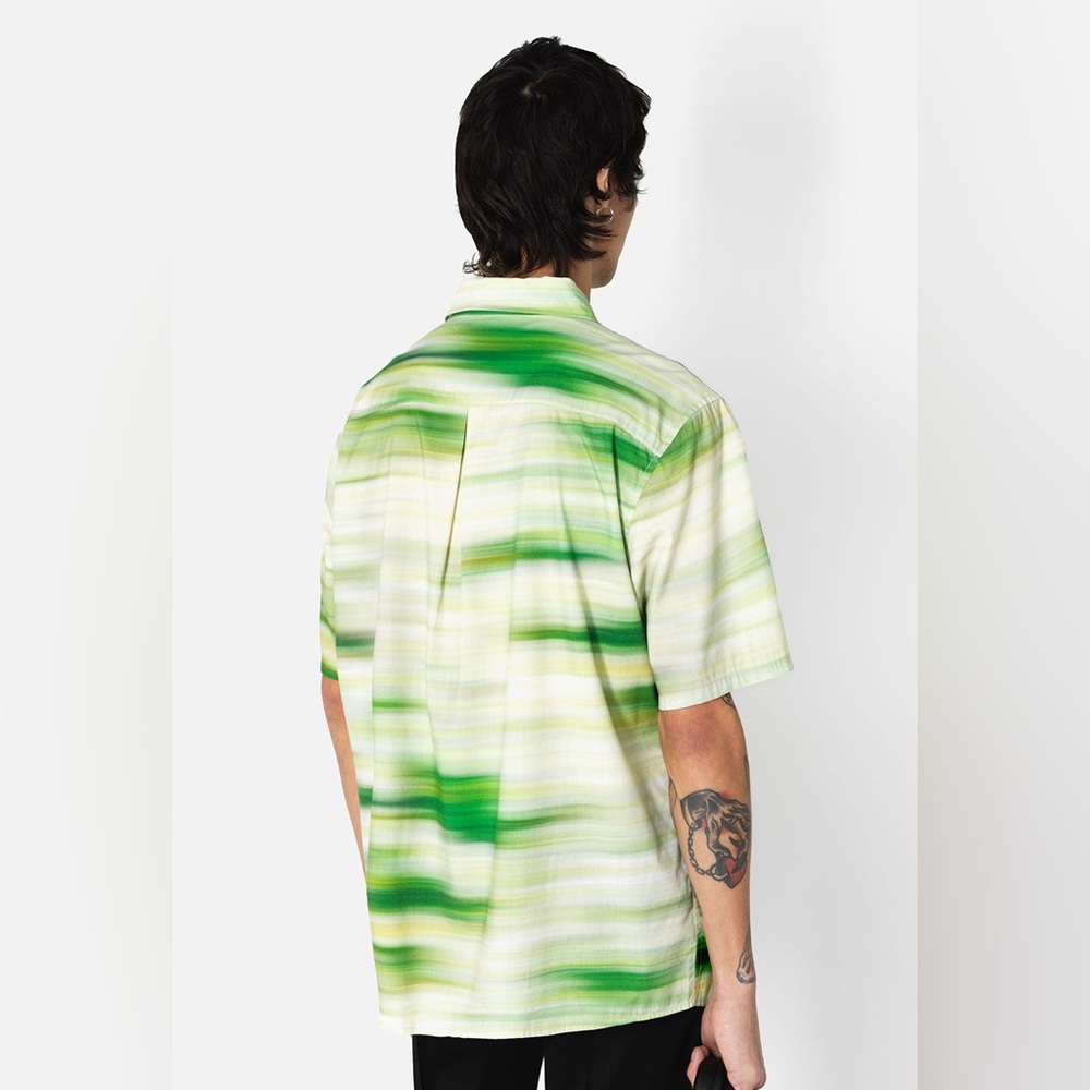 SALE! JOHN ELLIOTT SS CLOAK BUTTON UP - NWT - Picture 5 of 8